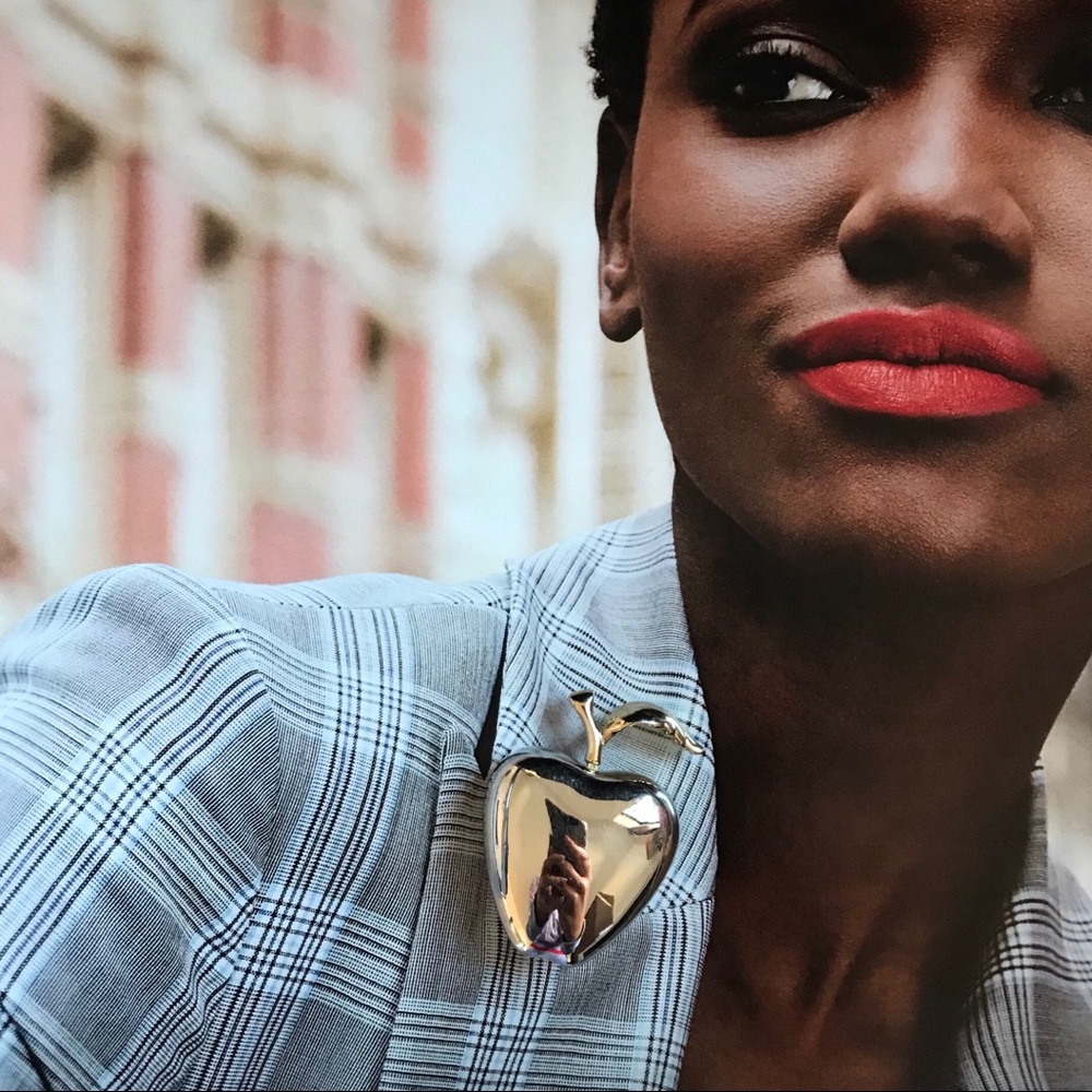 VINTAGE BROOCH «Apple» by Liz Claiborne.
